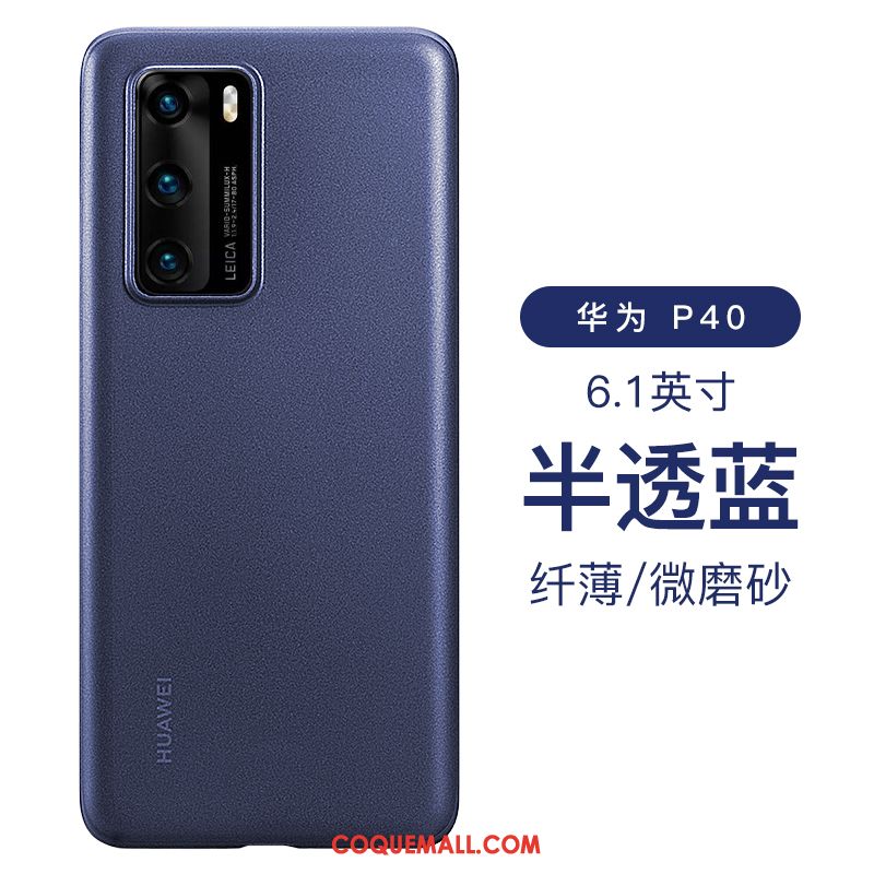 Étui Huawei P40 Délavé En Daim Marque De Tendance Difficile, Coque Huawei P40 Nouveau Nouveau