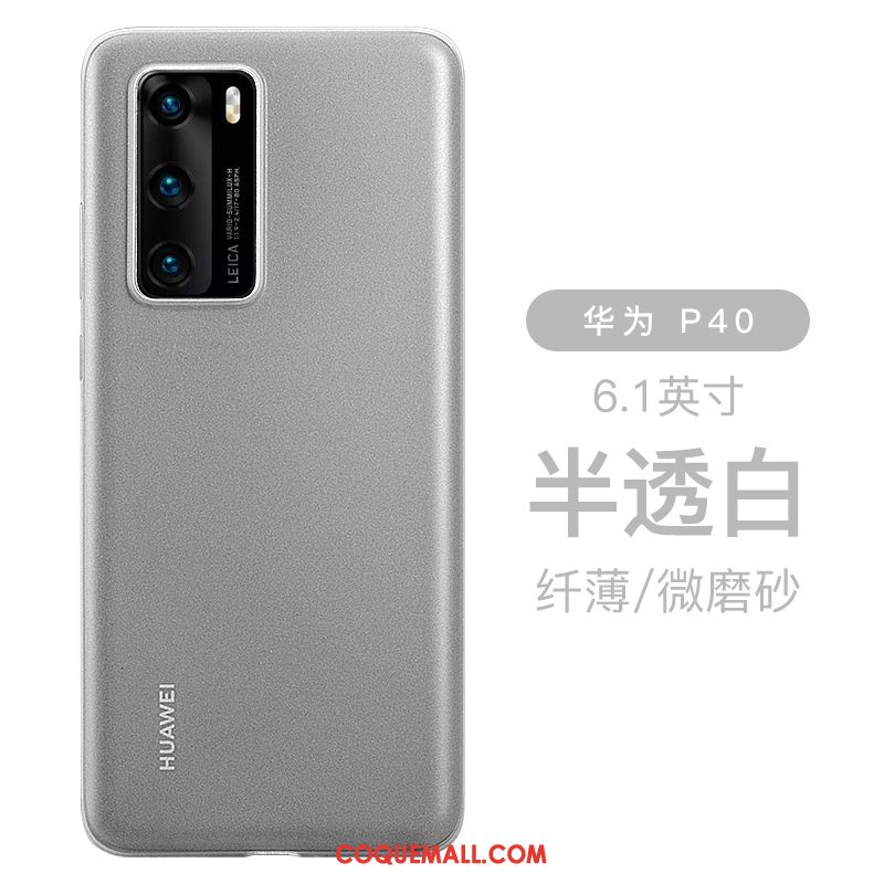 Étui Huawei P40 Délavé En Daim Marque De Tendance Difficile, Coque Huawei P40 Nouveau Nouveau