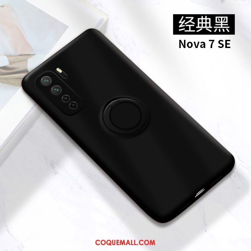 Étui Huawei P40 Lite 5g Téléphone Portable Incassable Silicone, Coque Huawei P40 Lite 5g Anneau Tout Compris