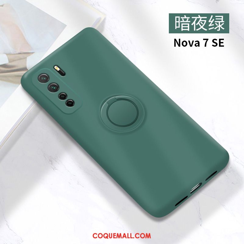 Étui Huawei P40 Lite 5g Téléphone Portable Incassable Silicone, Coque Huawei P40 Lite 5g Anneau Tout Compris