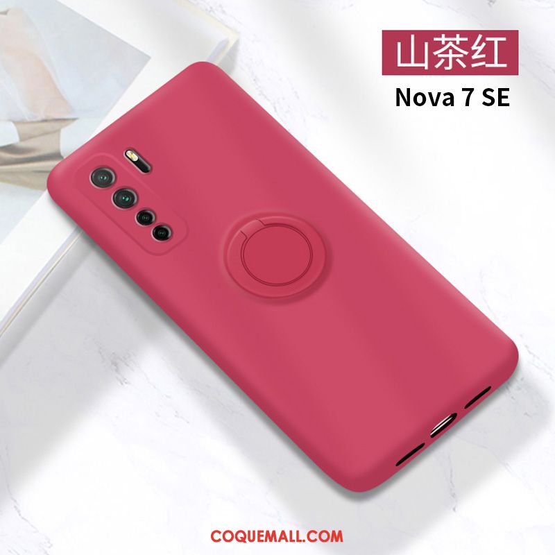 Étui Huawei P40 Lite 5g Téléphone Portable Incassable Silicone, Coque Huawei P40 Lite 5g Anneau Tout Compris