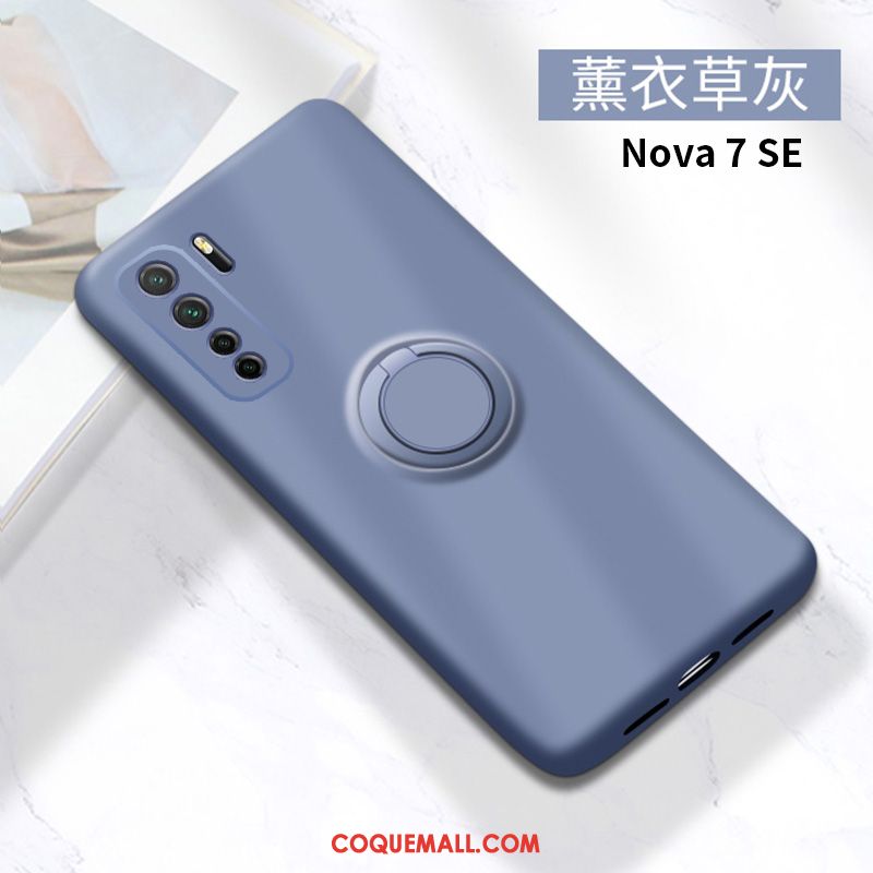 Étui Huawei P40 Lite 5g Téléphone Portable Incassable Silicone, Coque Huawei P40 Lite 5g Anneau Tout Compris