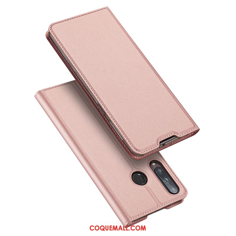 Étui Huawei P40 Lite E En Cuir Très Mince Bleu Marin, Coque Huawei P40 Lite E Téléphone Portable Magnétisme