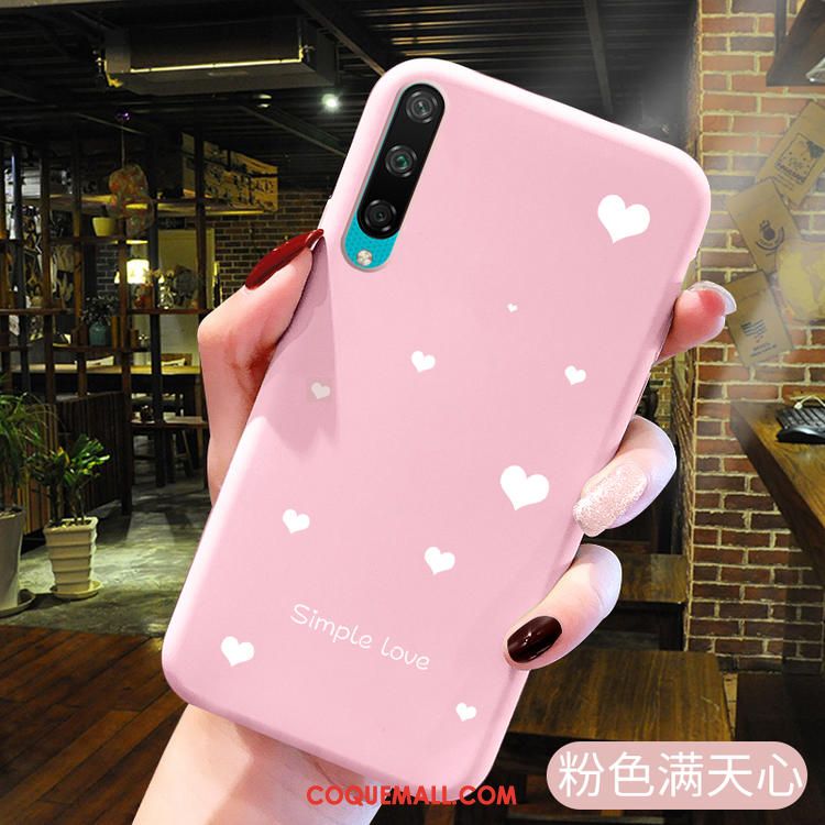 Étui Huawei P40 Lite E Rose Protection Fluide Doux, Coque Huawei P40 Lite E Téléphone Portable Mode