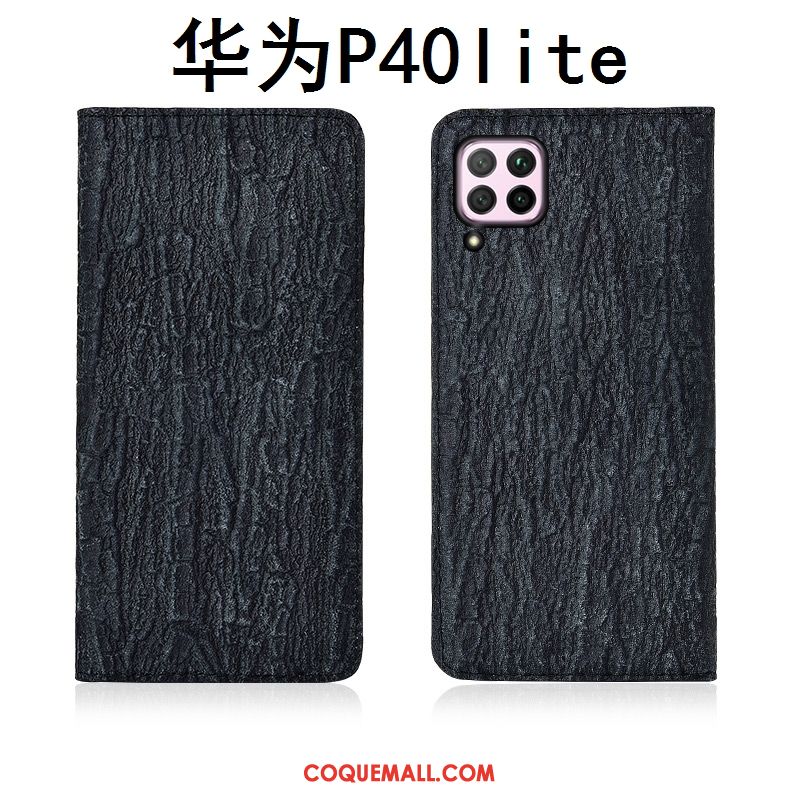 Étui Huawei P40 Lite Incassable Fluide Doux Tout Compris, Coque Huawei P40 Lite En Cuir Téléphone Portable