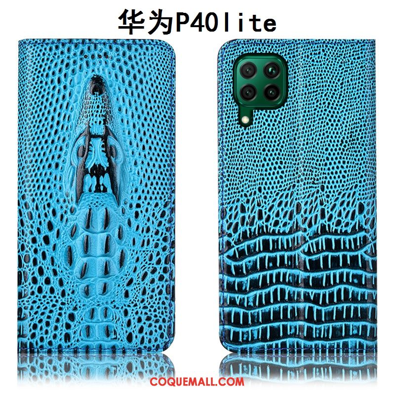 Étui Huawei P40 Lite Jaune Téléphone Portable Tout Compris, Coque Huawei P40 Lite Protection En Cuir