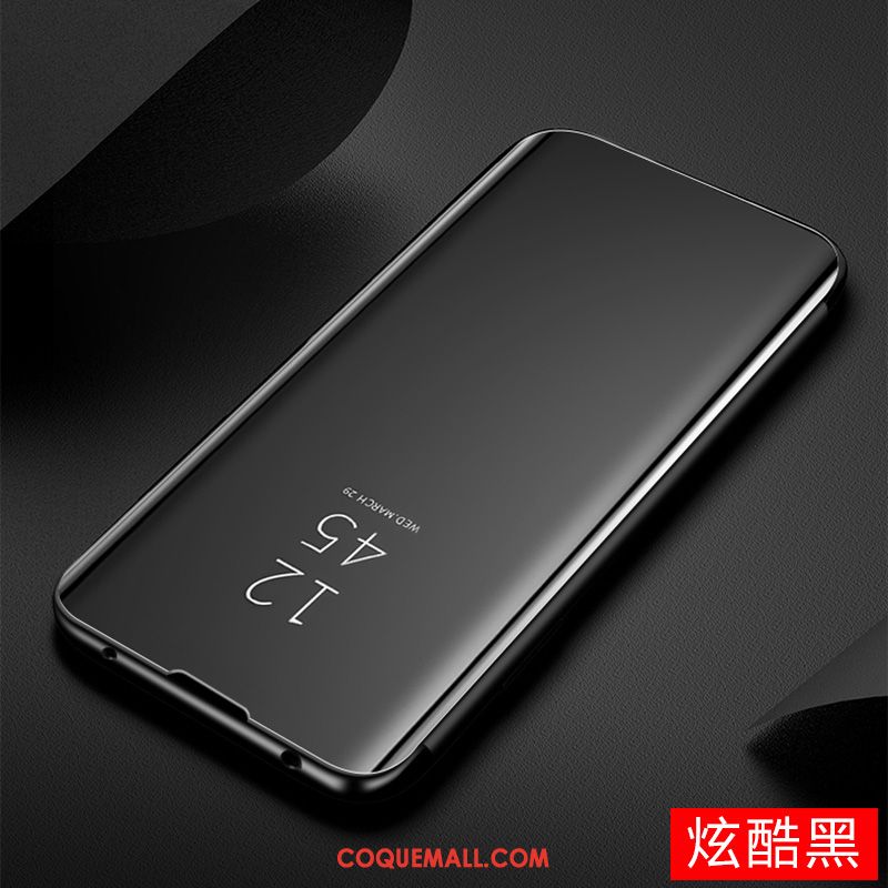 Étui Huawei P40 Lite Protection Miroir Tout Compris, Coque Huawei P40 Lite Support Téléphone Portable