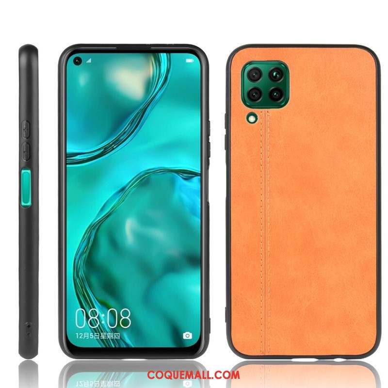 Étui Huawei P40 Lite Tout Compris Bleu Protection, Coque Huawei P40 Lite Téléphone Portable Fluide Doux