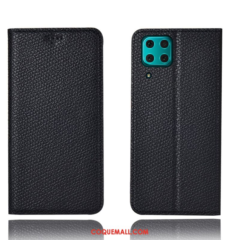 Étui Huawei P40 Lite Tout Compris Téléphone Portable Bleu, Coque Huawei P40 Lite En Cuir Incassable