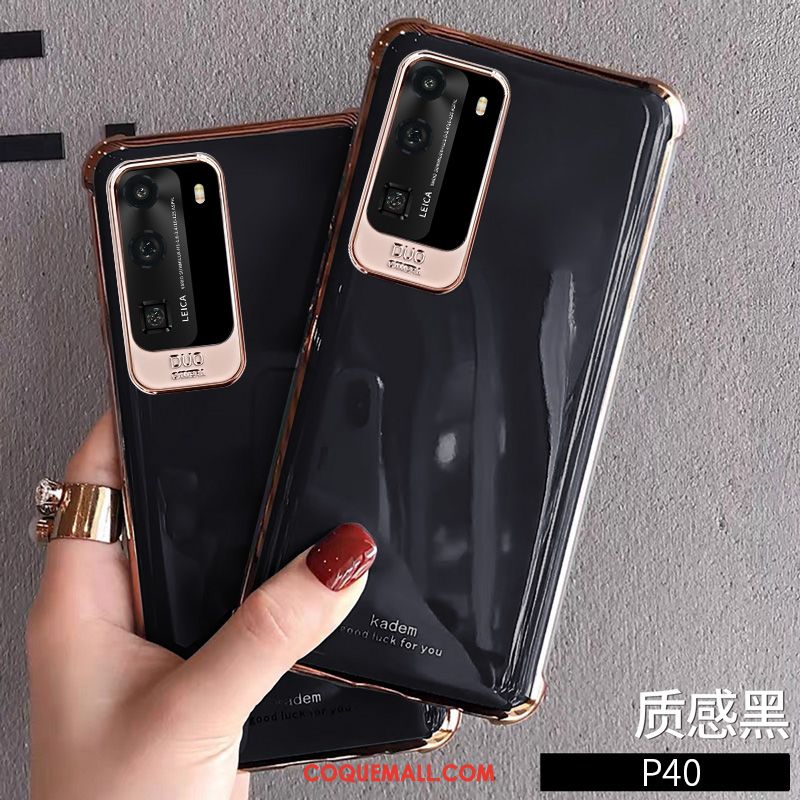 Étui Huawei P40 Net Rouge Personnalité Ballon, Coque Huawei P40 Fluide Doux Créatif