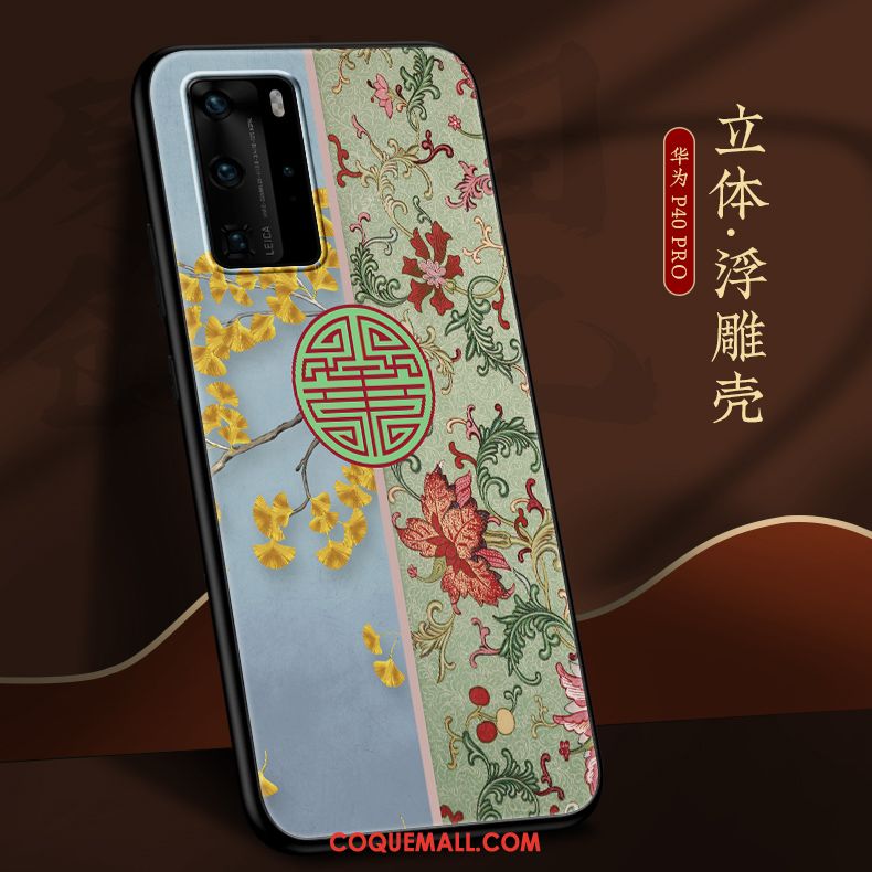 Étui Huawei P40 Pro Créatif Personnalité Incassable, Coque Huawei P40 Pro Marque De Tendance Nouveau