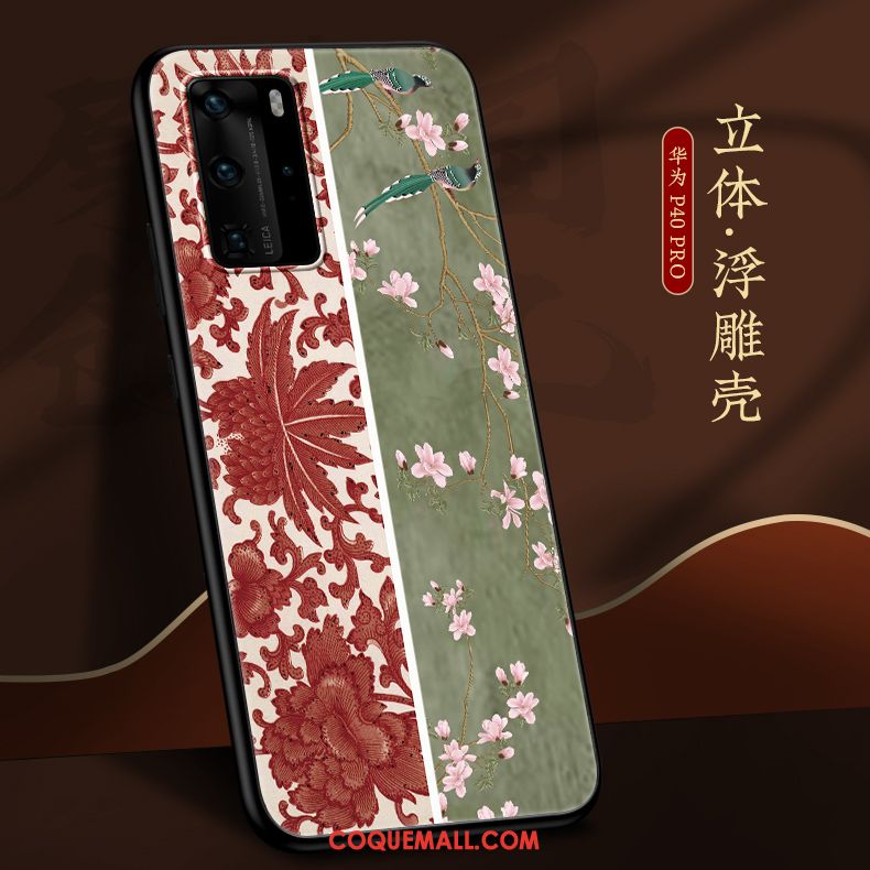 Étui Huawei P40 Pro Créatif Personnalité Incassable, Coque Huawei P40 Pro Marque De Tendance Nouveau