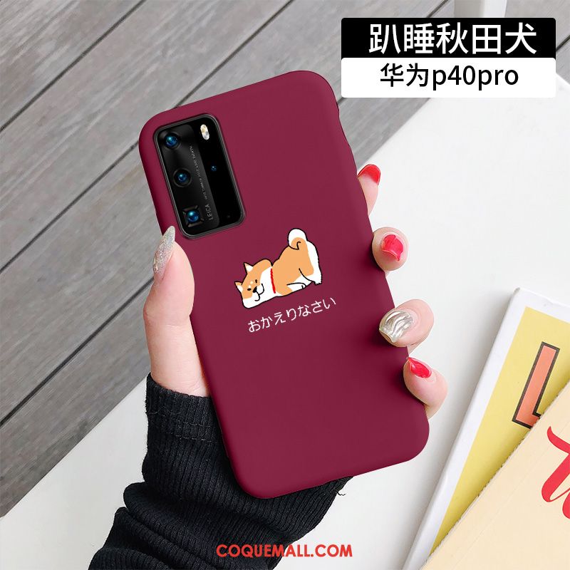 Étui Huawei P40 Pro Dessin Animé Tendance Protection, Coque Huawei P40 Pro Téléphone Portable Charmant