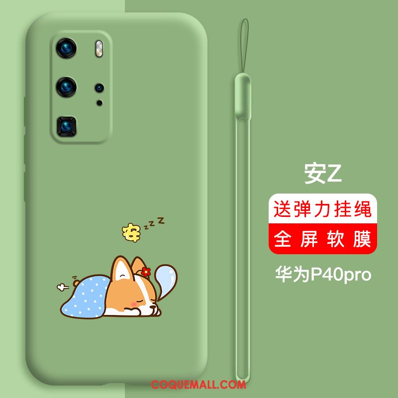 Étui Huawei P40 Pro Incassable Dessin Animé Protection, Coque Huawei P40 Pro Téléphone Portable Très Mince