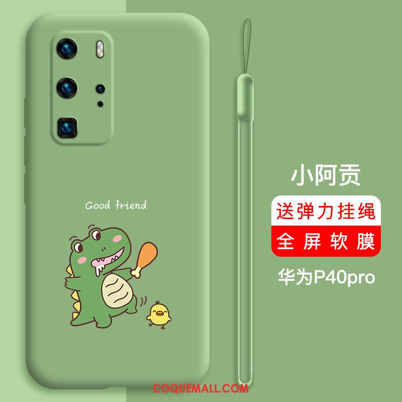 Étui Huawei P40 Pro Incassable Dessin Animé Protection, Coque Huawei P40 Pro Téléphone Portable Très Mince
