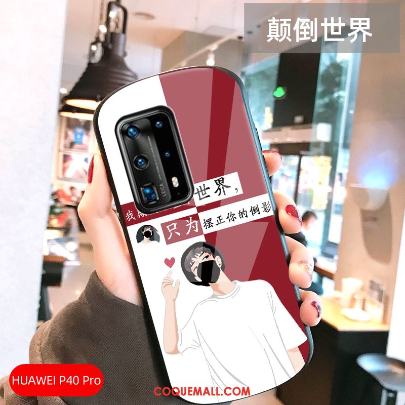 Étui Huawei P40 Pro Tout Compris Protection Téléphone Portable, Coque Huawei P40 Pro Mode Nouveau