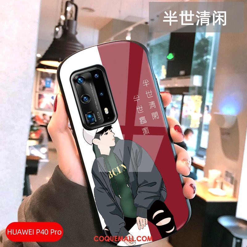 Étui Huawei P40 Pro Tout Compris Protection Téléphone Portable, Coque Huawei P40 Pro Mode Nouveau