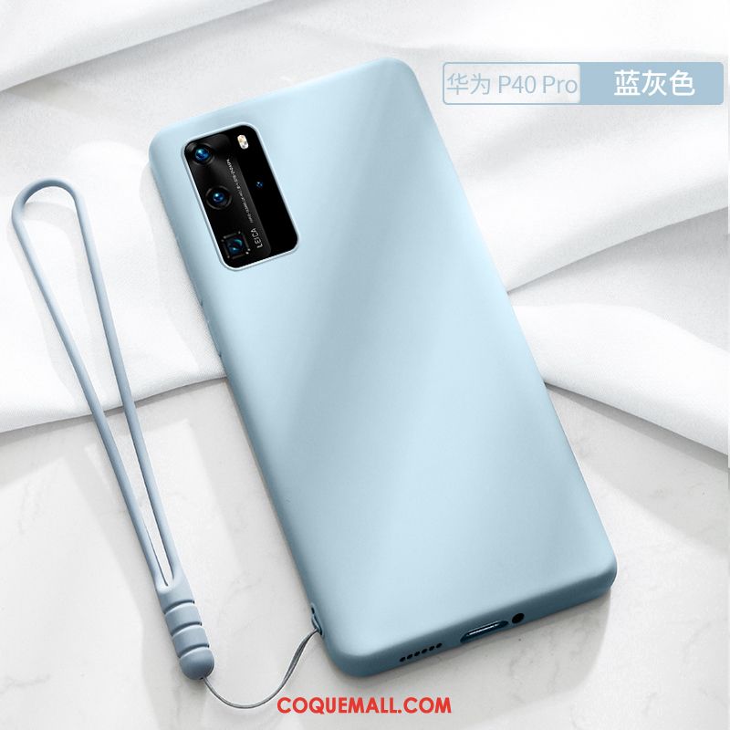 Étui Huawei P40 Pro Très Mince Personnalité Net Rouge, Coque Huawei P40 Pro Incassable Fluide Doux