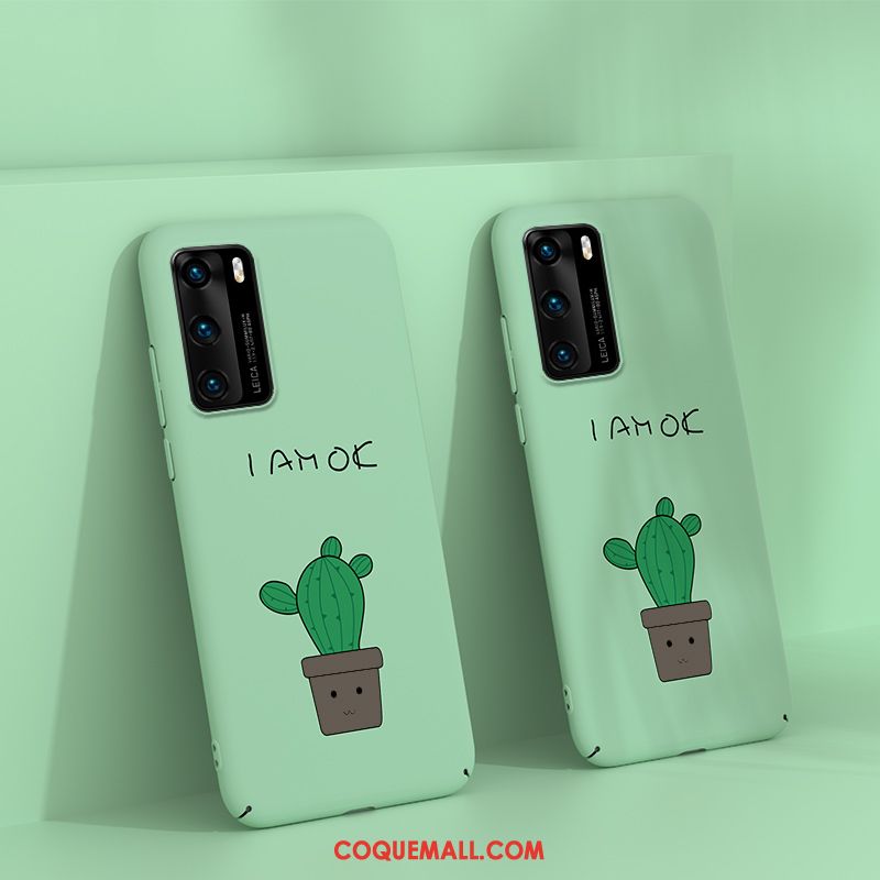 Étui Huawei P40 Protection Délavé En Daim Téléphone Portable, Coque Huawei P40 Charmant Incassable