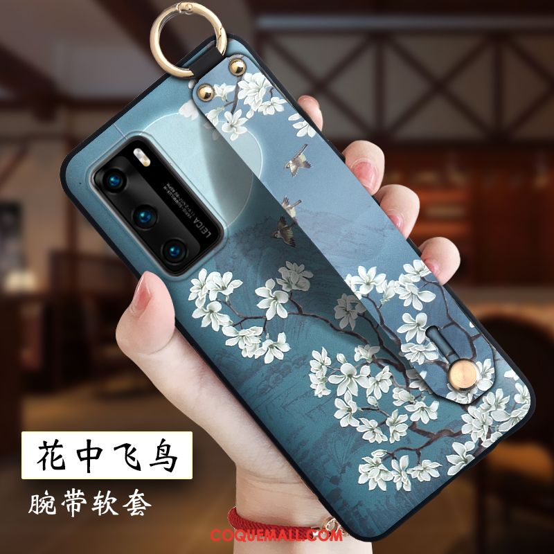 Étui Huawei P40 Protection Personnalité Tendance, Coque Huawei P40 Créatif Gaufrage