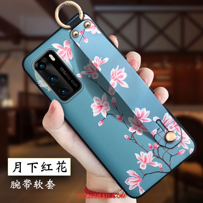 Étui Huawei P40 Protection Personnalité Tendance, Coque Huawei P40 Créatif Gaufrage