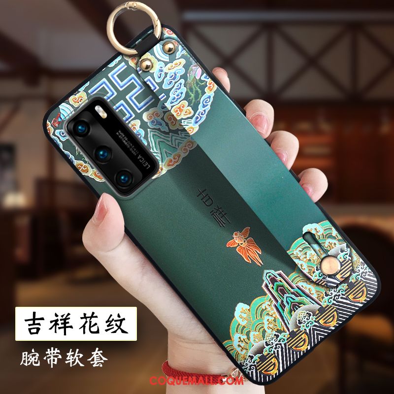 Étui Huawei P40 Protection Personnalité Tendance, Coque Huawei P40 Créatif Gaufrage