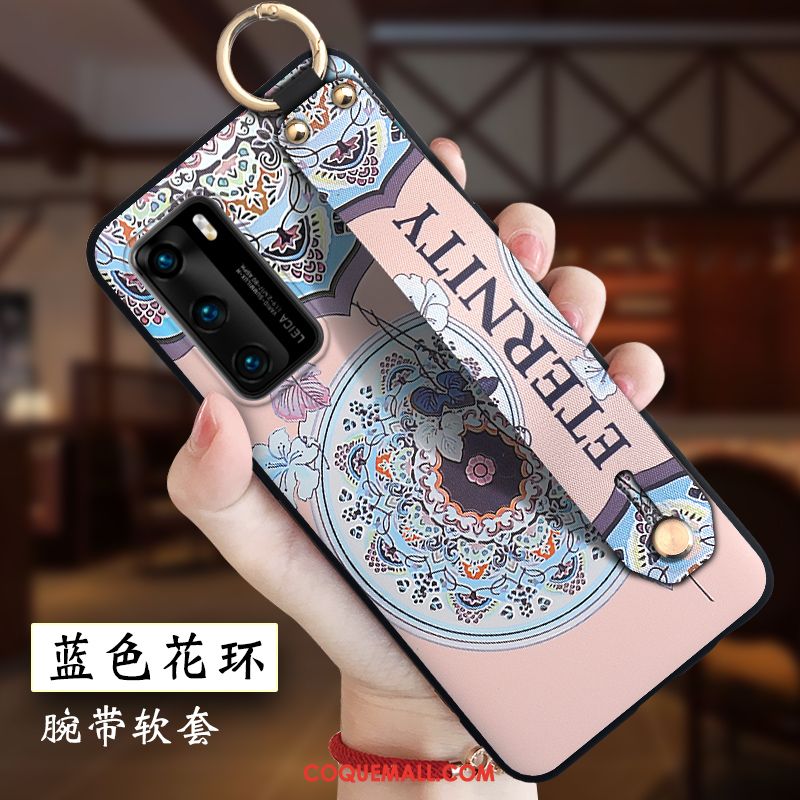 Étui Huawei P40 Protection Personnalité Tendance, Coque Huawei P40 Créatif Gaufrage