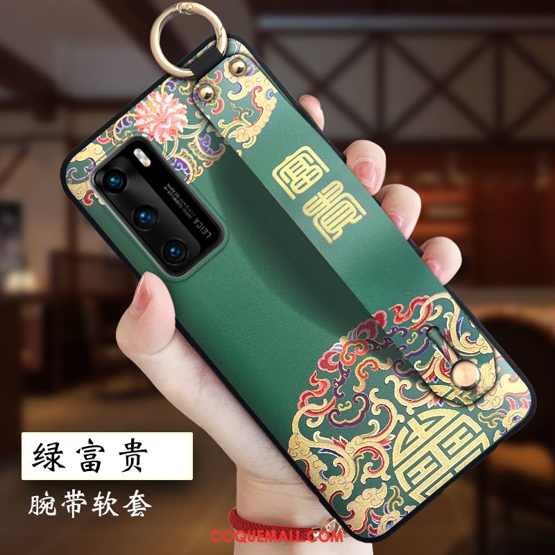 Étui Huawei P40 Protection Personnalité Tendance, Coque Huawei P40 Créatif Gaufrage