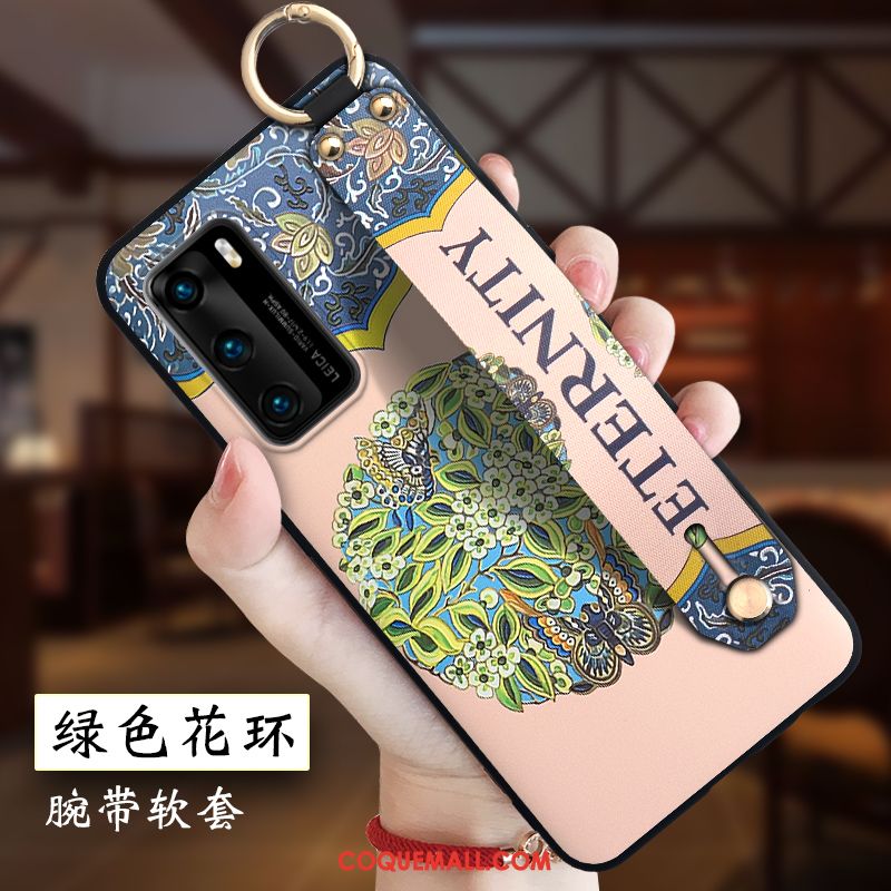 Étui Huawei P40 Protection Personnalité Tendance, Coque Huawei P40 Créatif Gaufrage