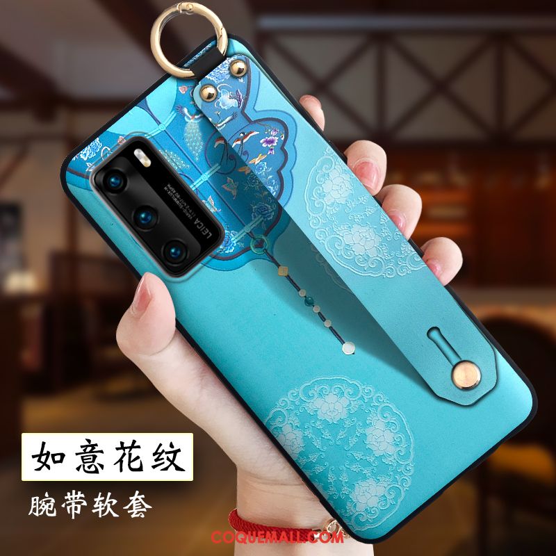 Étui Huawei P40 Protection Personnalité Tendance, Coque Huawei P40 Créatif Gaufrage