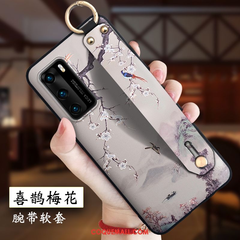 Étui Huawei P40 Protection Personnalité Tendance, Coque Huawei P40 Créatif Gaufrage