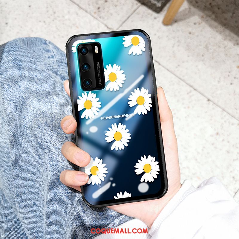 Étui Huawei P40 Transparent Tout Compris Vent, Coque Huawei P40 Silicone Verre