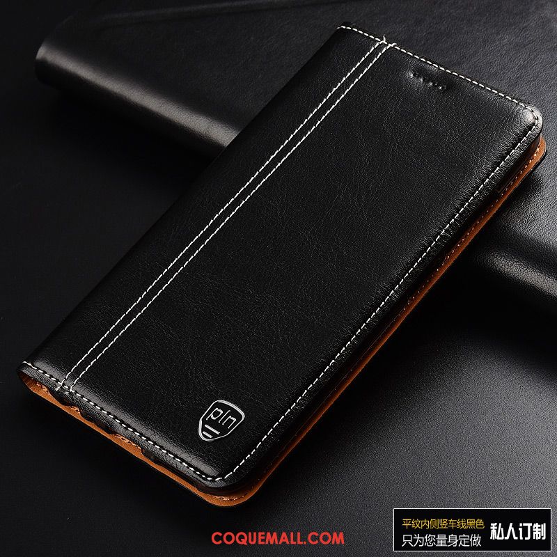 Étui Huawei P40 Téléphone Portable Cuir Véritable Bovins, Coque Huawei P40 Luxe En Cuir Braun