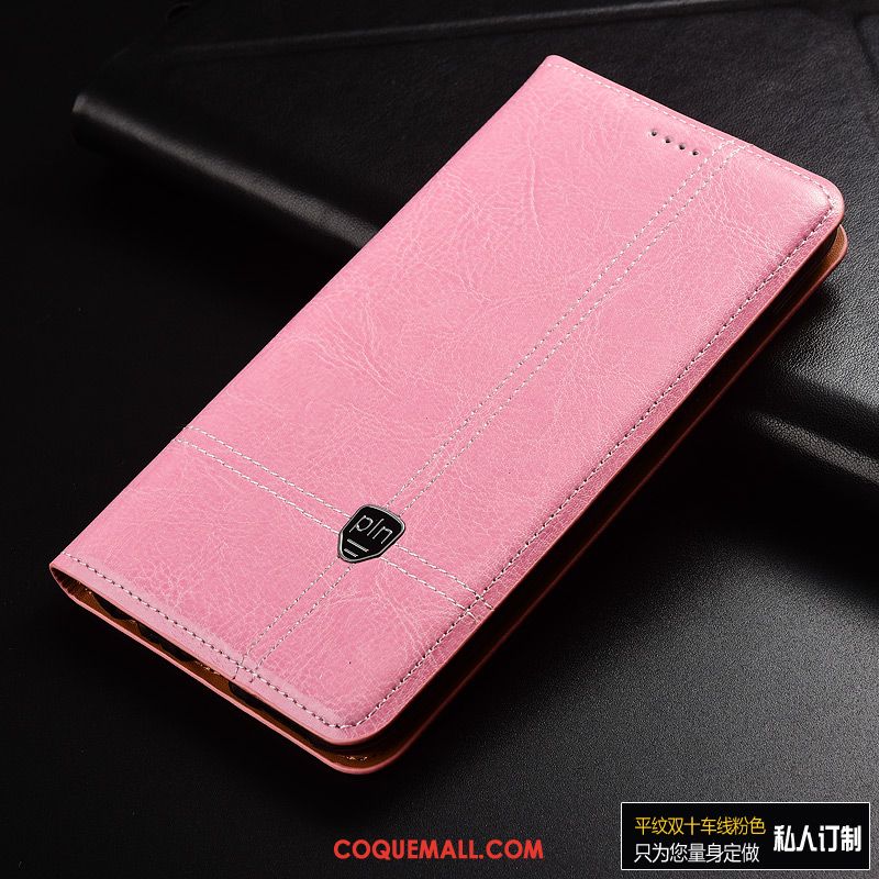 Étui Huawei P40 Téléphone Portable Cuir Véritable Bovins, Coque Huawei P40 Luxe En Cuir Braun