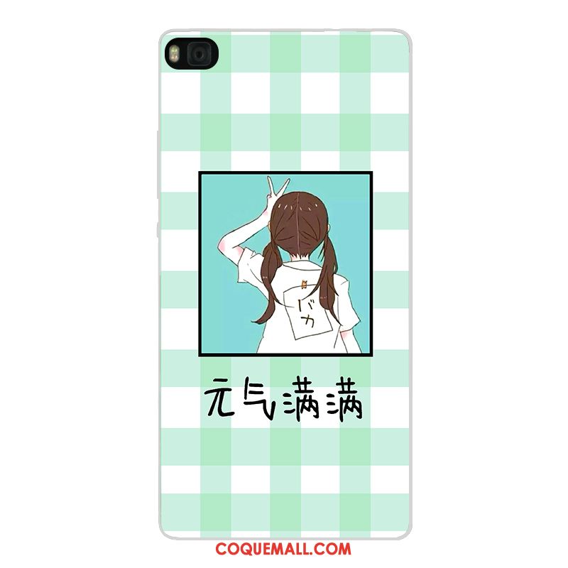 Étui Huawei P8 Gaufrage Tout Compris Personnalité, Coque Huawei P8 Téléphone Portable Silicone