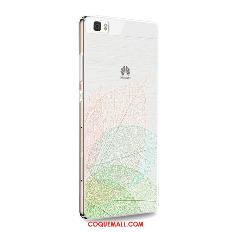 Étui Huawei P8 Gris Téléphone Portable Silicone, Coque Huawei P8 Protection Fluide Doux