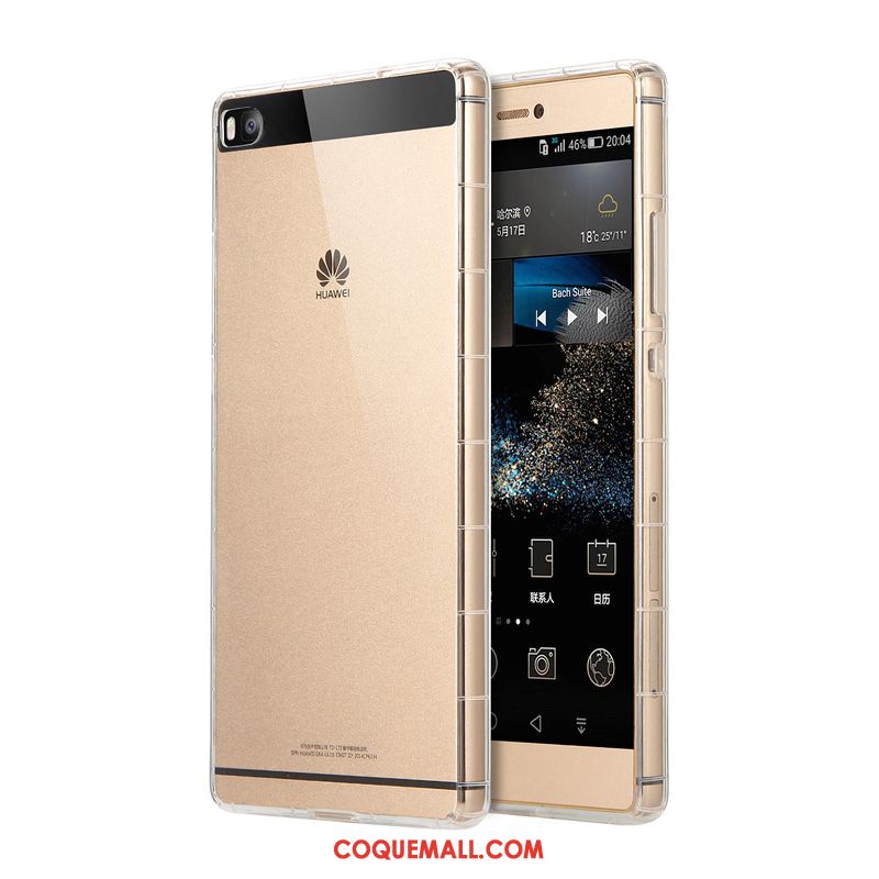 Étui Huawei P8 Incassable Fluide Doux Tendance, Coque Huawei P8 Très Mince Tout Compris