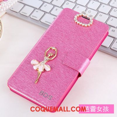 Étui Huawei P8 Incassable Rose Haute, Coque Huawei P8 Étui En Cuir Protection