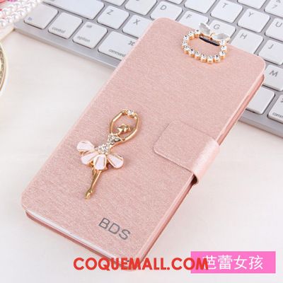 Étui Huawei P8 Incassable Rose Haute, Coque Huawei P8 Étui En Cuir Protection