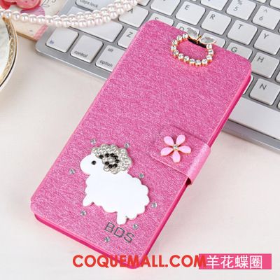 Étui Huawei P8 Incassable Rose Haute, Coque Huawei P8 Étui En Cuir Protection