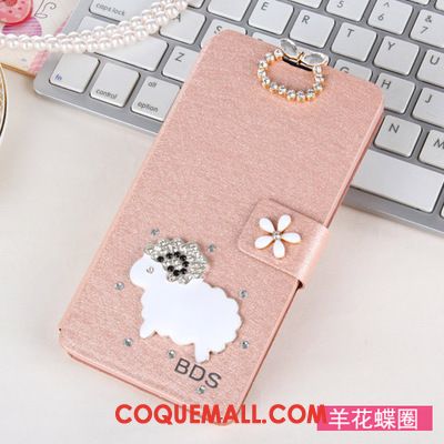 Étui Huawei P8 Incassable Rose Haute, Coque Huawei P8 Étui En Cuir Protection