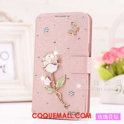 Étui Huawei P8 Incassable Rose Haute, Coque Huawei P8 Étui En Cuir Protection