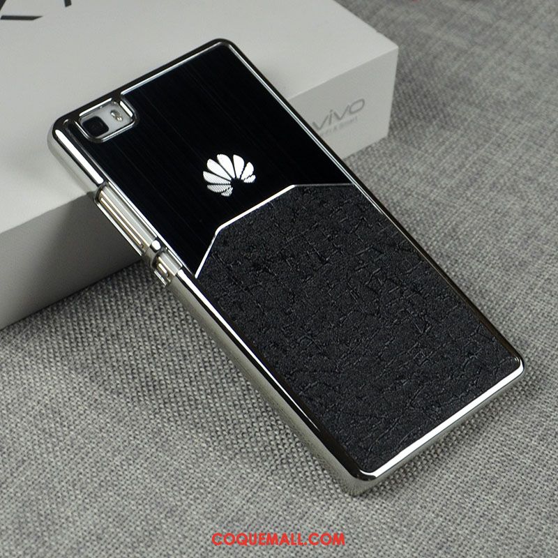 Étui Huawei P8 Jeunesse Métal Téléphone Portable, Coque Huawei P8 Difficile Argent