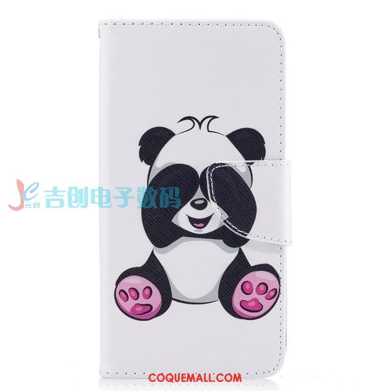 Étui Huawei P8 Lite 2017 Blanc Téléphone Portable Créatif, Coque Huawei P8 Lite 2017 Étui En Cuir Dessin Animé