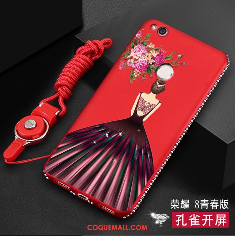 Étui Huawei P8 Lite 2017 Fluide Doux Protection Jeunesse, Coque Huawei P8 Lite 2017 Noir Téléphone Portable