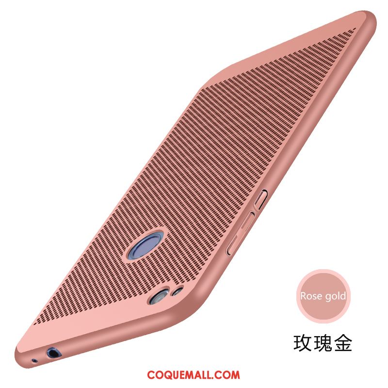 Étui Huawei P8 Lite 2017 Incassable Délavé En Daim Or, Coque Huawei P8 Lite 2017 Tempérer Membrane