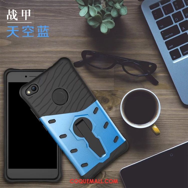 Étui Huawei P8 Lite 2017 Incassable Téléphone Portable Bleu, Coque Huawei P8 Lite 2017 Protection Antidérapant