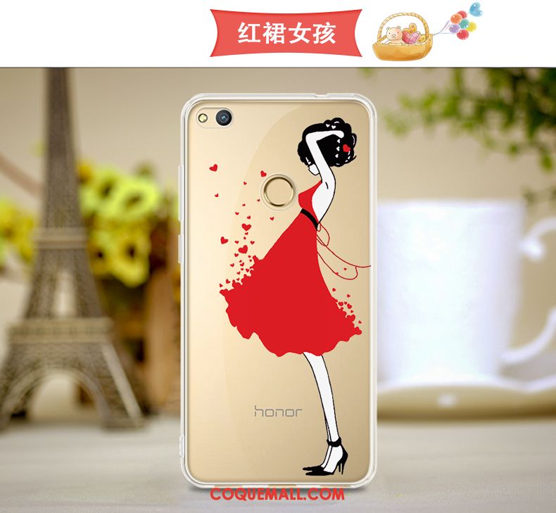 Étui Huawei P8 Lite 2017 Téléphone Portable Jeunesse Transparent, Coque Huawei P8 Lite 2017 Protection Une Agrafe