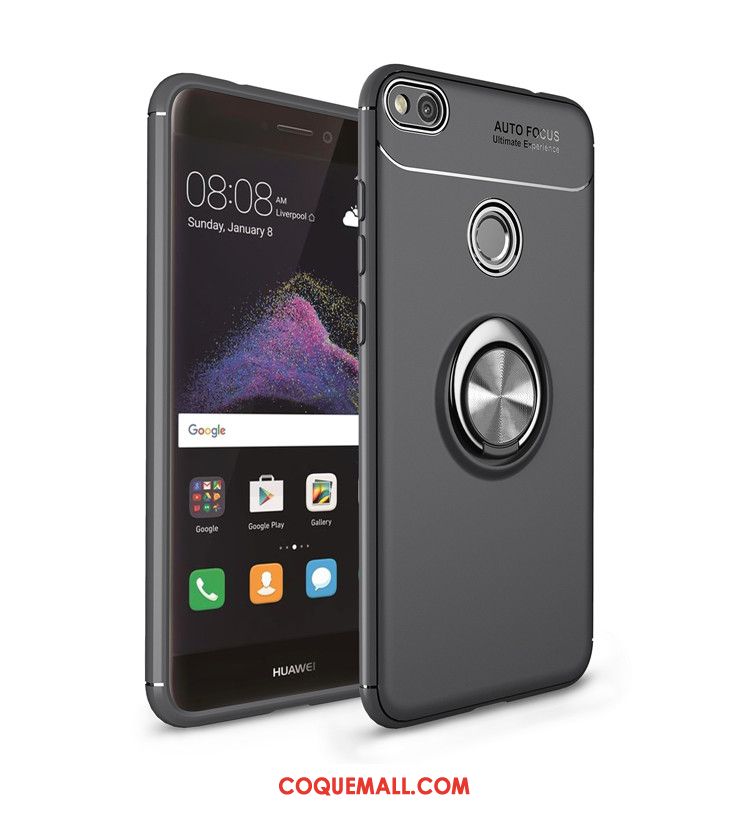 Étui Huawei P8 Lite 2017 Téléphone Portable Noir Silicone, Coque Huawei P8 Lite 2017 Jeunesse Protection