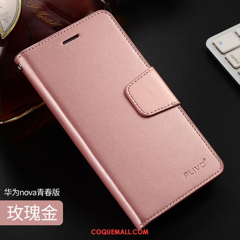 Étui Huawei P8 Lite 2017 Téléphone Portable Protection Étui En Cuir, Coque Huawei P8 Lite 2017 Jeunesse Rouge